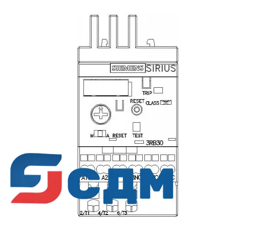 3RB3016-1TE0 3RB30, 3RB31 до 40 A для стандартных применений