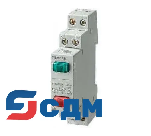 5TG8056-2 Кнопка 5TE4 8, установочная глубина 70мм