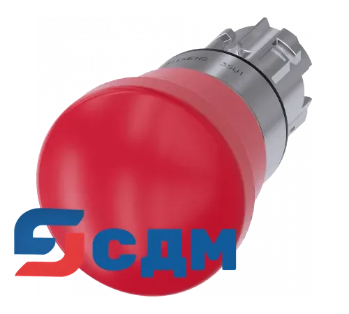 3SU1050-1HA20-0AA0 Кнопка грибовидная АВАРИЙНОЙ ОСТАНОВКИ