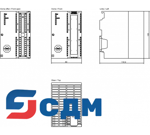 Siemens 6ES7326-1RF01-0AB0 Программируемый контроллер