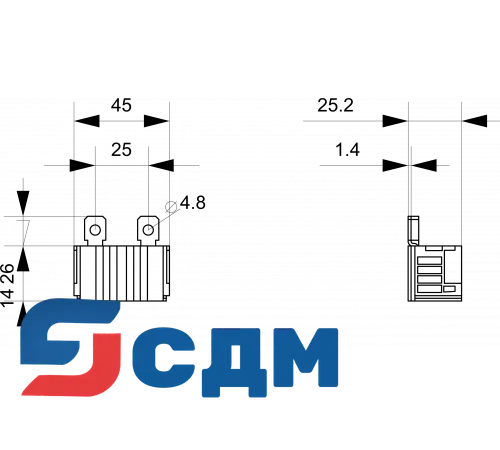 3RA6940-0A Дополнительные принадлежности