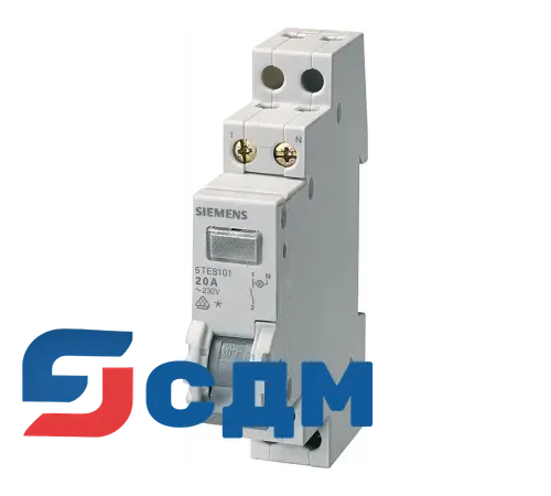 5TE8102 Выключатели 5TE8, установочная глубина 70мм