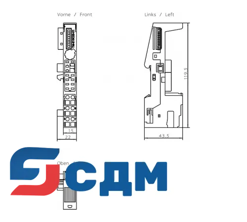 6ES7193-4CB10-0AA0 система распределенного ввода-вывода SIMATIC ET 200S