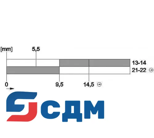 3SE5122-0CE01 Корпуса шириной 56 мм
