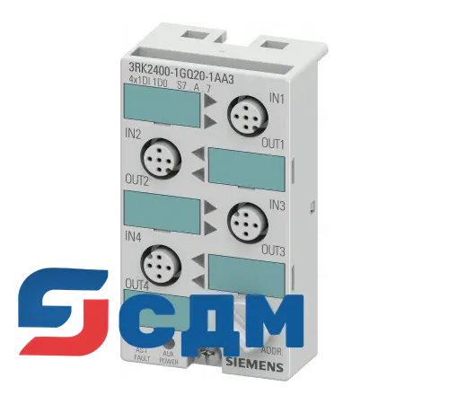 3RK2400-1GQ20-1AA3 Модуль дискретного ввода/вывода К45 с IP67