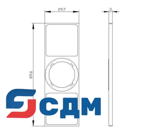 3SU1900-0AL10-0AA0 Держатели этикеток для маркировочных пластин