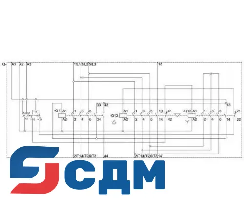 3RA1425-8XC21-1AL2 Комбинации контакторов SIRIUS
