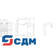 Контактор Siemens 3RT1024-3BB40