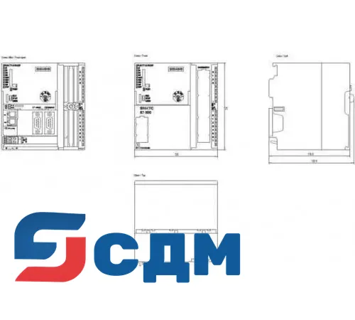 Siemens 6ES7317-7TK10-0AB0 Программируемый контроллер