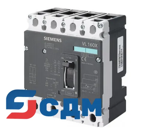 3VL1708-2EA46-.... автоматический выключатель четырехполюсный