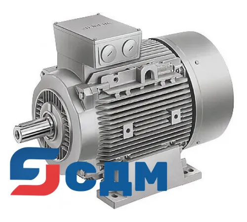 1LA6107-8AB.. Двигатель самовентилируемый энергосберегающий улучшенной эффективности - чугунный корпус 1LA6/1LG4