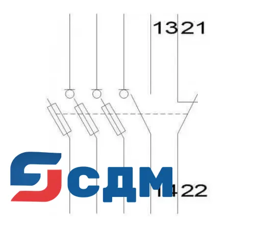 3NP5065-1CF10 Для 40 мм сборных шин