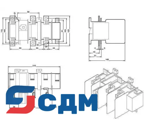 3KL5340-1AB01 Навеска и встраивание