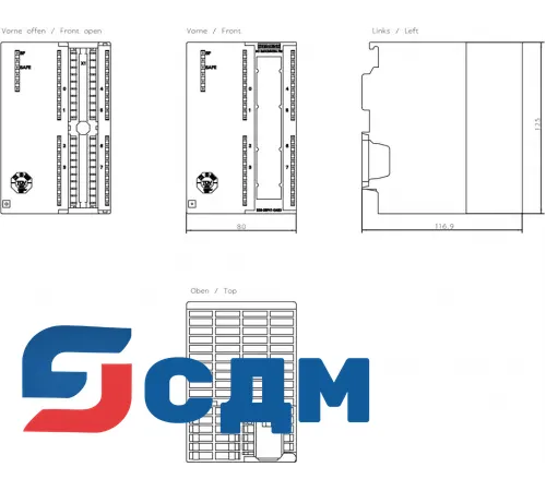 Siemens 6ES7326-2BF41-0AB0 Программируемый контроллер