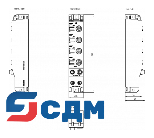 6ES7147-5JD00-0BA0 Модуль CM IO-Link