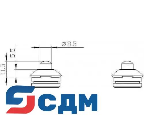 3SE5000-0AB01 Корпуса шириной 40 мм в соответствии с EN 50041