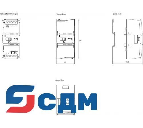6ES7232-4HB32-0XB0 Программируемый контроллер