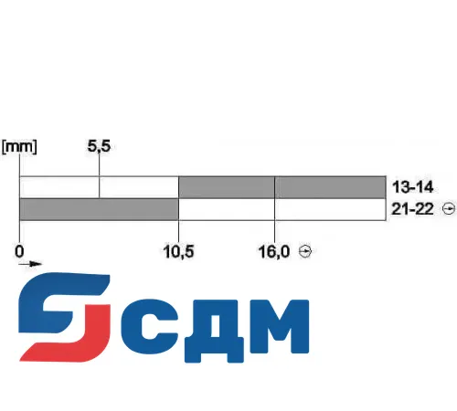 3SE5232-0CE12-1CA0 Корпуса шириной 31 мм в соответствии с EN 50047