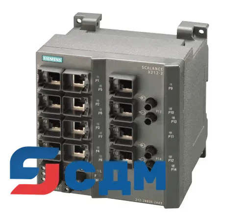 6GK5212-2BB00-2AA3 Управляемый коммутатор SCALANCE X-200