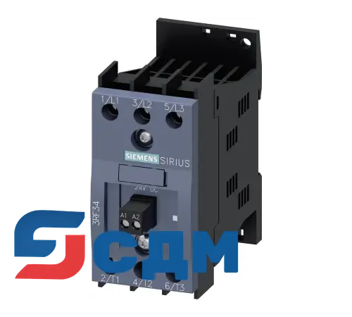 3RF3405-1BB24 Полупроводниковый 3-фазный контактор SIRIUS 3RF34