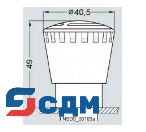 3SB3500-1HA26 Приводы - АВАРИЙНАЯ ОСТАНОВКА грибовидные кнопки