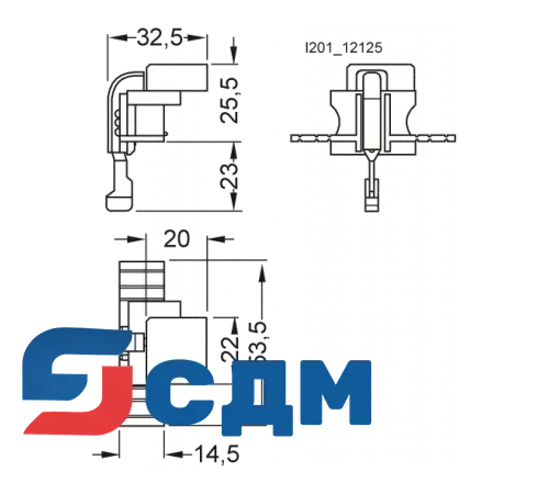 3NX1024 Контроль срабатывания для LV HRC