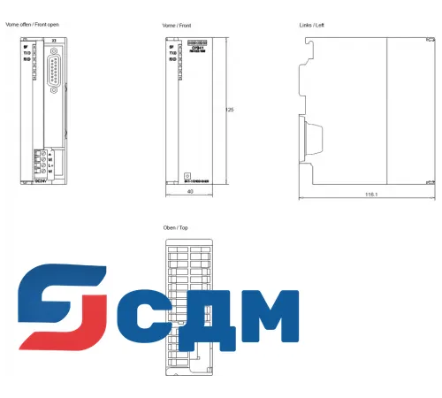 Siemens 6ES7341-1CH02-0AE0 Программируемый контроллер