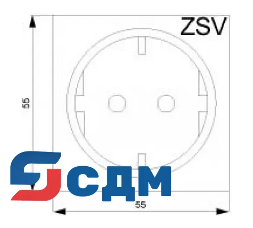 5UB1911 Розетка
