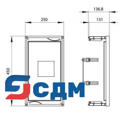 8GK4722-3KK10 Монтажные комплекты для силовых выключателей SENTRON VL/VF