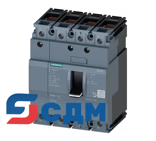 3VA1116-1AA46-0AA0 3VA Переключатели-разъединители в исполнении MCCB мощностью до 160 А