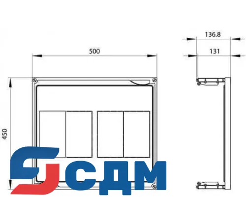 8GK4650-3KK22 Для монтажа на шины