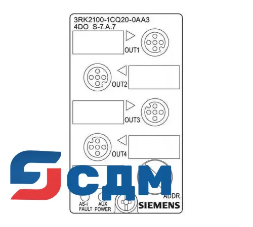 3RK2100-1CQ20-0AA3 Модуль дискретного ввода/вывода К45 с IP67
