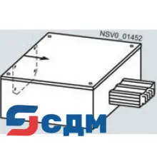 BVP:611097 Блоки подачи питания, Алюминий