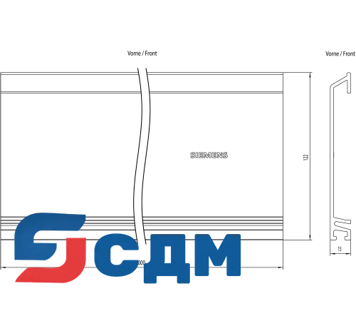 Siemens 6ES7390-1BC00-0AA0 Программируемый контроллер