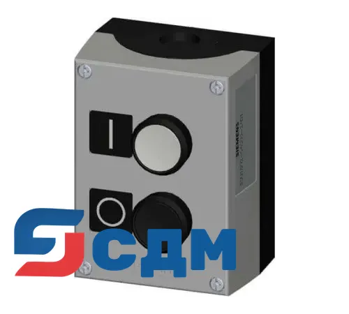 3SU1802-0AC00-2AB1 Кнопка и индикаторные лампы в корпусе