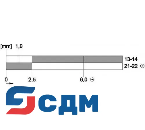 3SE5232-0FD03 Корпуса шириной 31 мм в соответствии с EN 50047