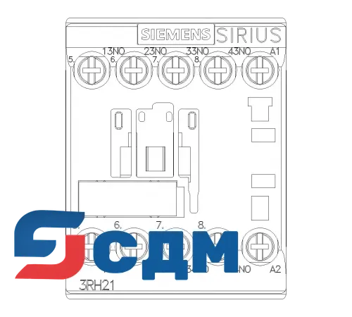 Вспомогательный контактор Siemens 3RH2140-1AF00