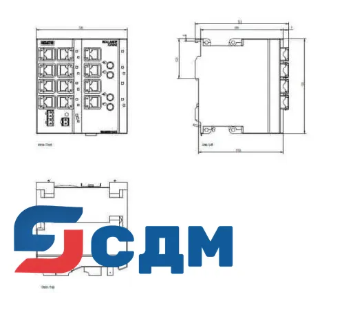 6GK5212-2BC00-2AA3 Управляемый коммутатор SCALANCE X-200