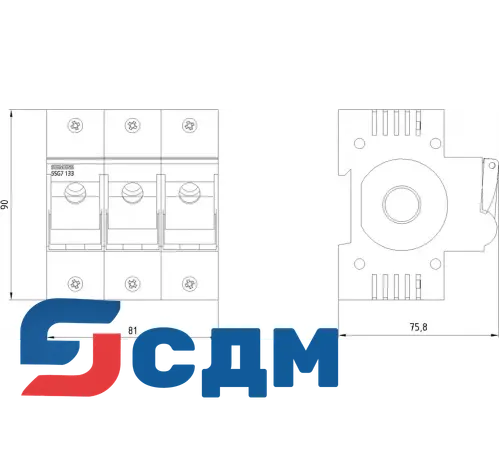 5SG7133 Разъединители MINIZED