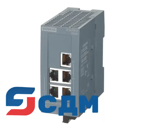 6GK5005-0BA00-1AB2 Неуправляемые коммутаторы SCALANCE XB-000