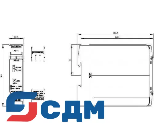 3RK1107-0BE00-2AA2 SlimLine Compact