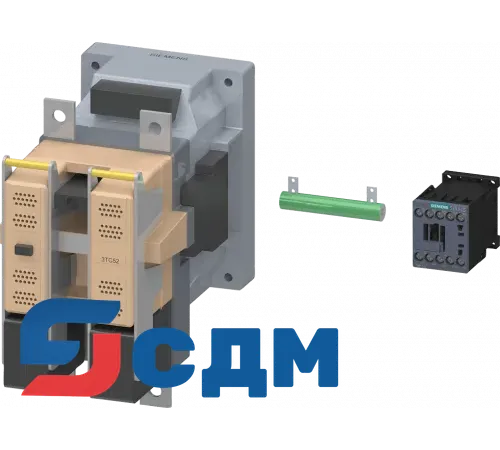 3TC5217-0LF4 Контактор 3T с расширенной областью работы 0.7 до 1.25 Us