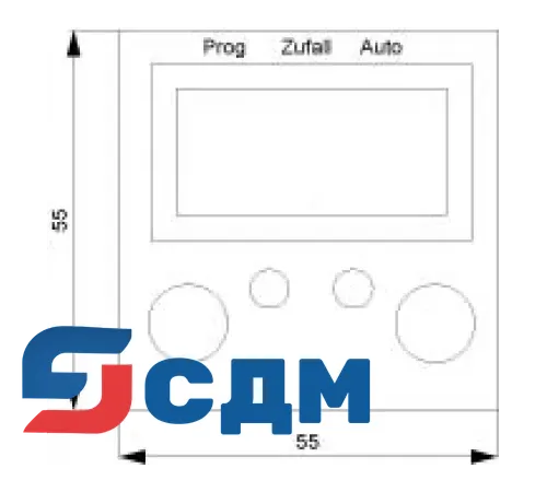 5TC1521 Контроллер жалюзи/ставень