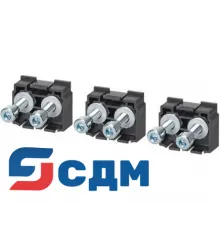 3VL9500-4TA40 Присоединение с винтовыми зажимами - метрическая резьба