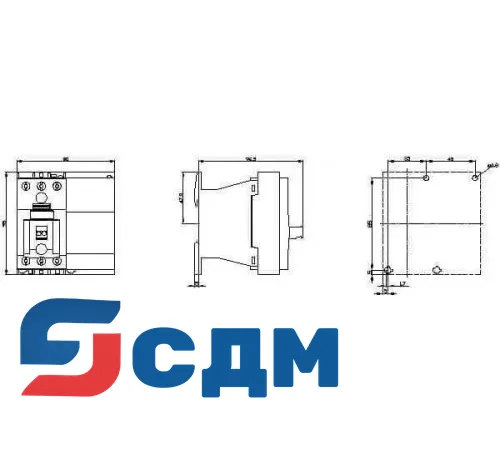3RF3410-1BB06 Полупроводниковый 3-фазный контактор SIRIUS 3RF34