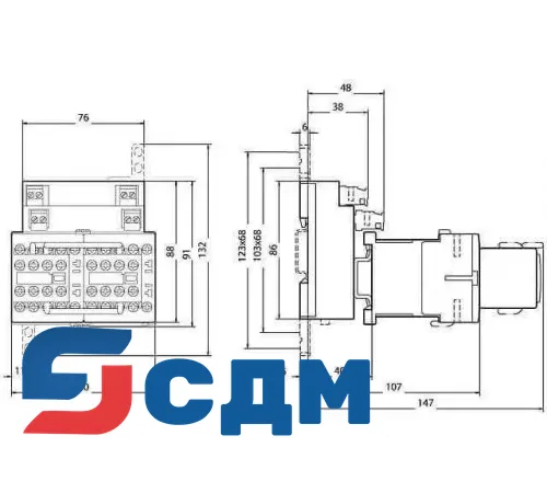 Реле безопасности Siemens 3TK2856-1BB40