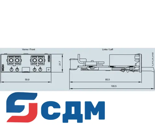 6GK5991-2AH00-8AA0 Конвертирующий модуль для SCALANCE X-300
