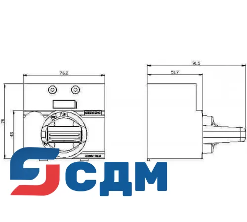 3VA9157-0EK15 Аксессуар и запасные части