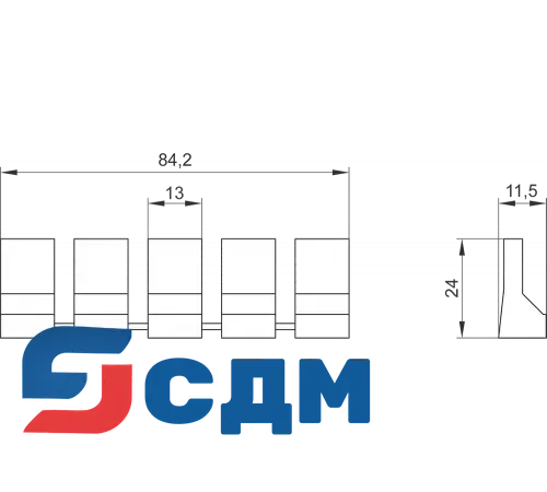 5ST3655 Сборные шины 5ST для модульных устройств