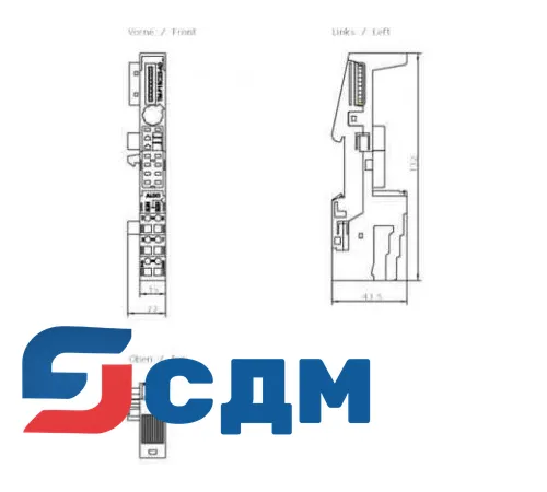 6ES7193-4CD30-1AA0 система распределенного ввода-вывода SIMATIC ET 200S